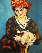 Henri Matisse Madras Rouge painting